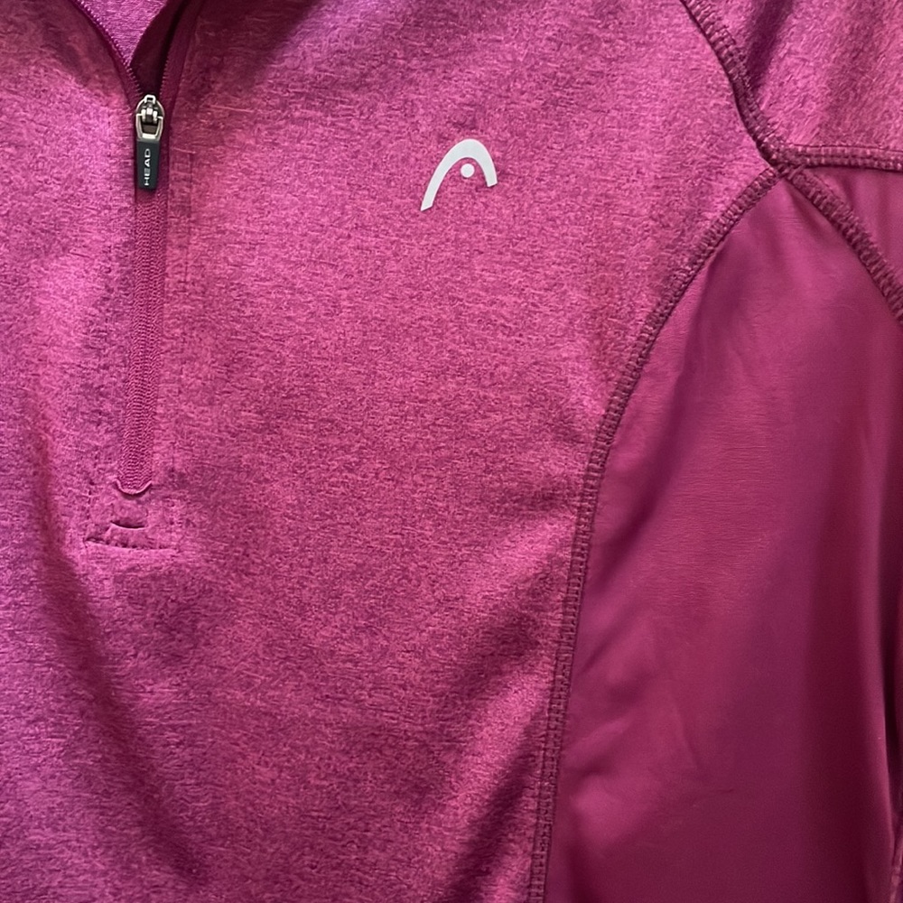 Head - Large Maroon Thin Pullover - image 3